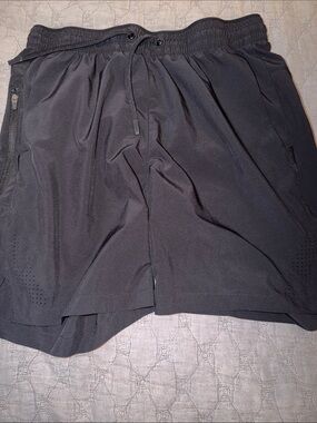 Men's Tek Gear Black Athletic Training Shorts with Drawstring Waist